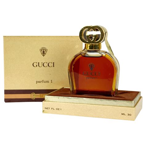 gucci parfum 1 vintage bottle|Gucci perfume boots.